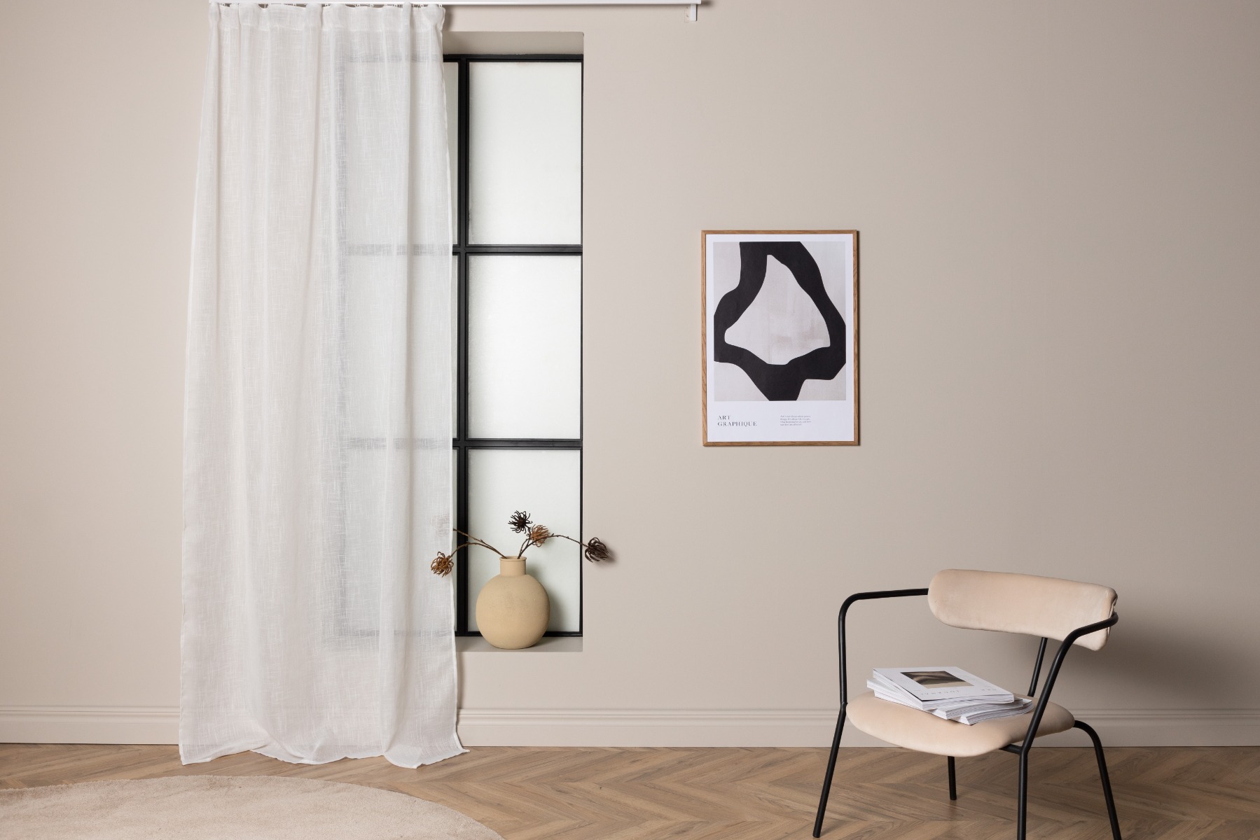 Linnegardin-look 2-Pack Vardoft Vit - Image 2