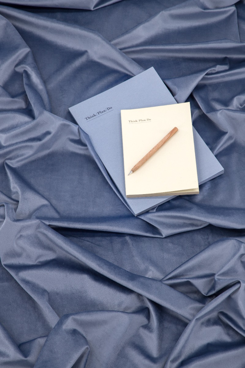 Sammetsgardin 2-pack Lavendelvind Blå - Image 4