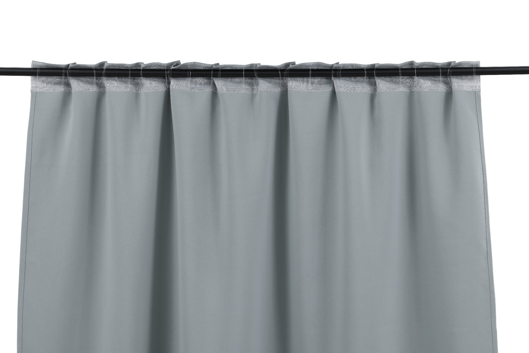 Mörkläggande Gardin 2-pack Molndans Ljusgrå - Image 6