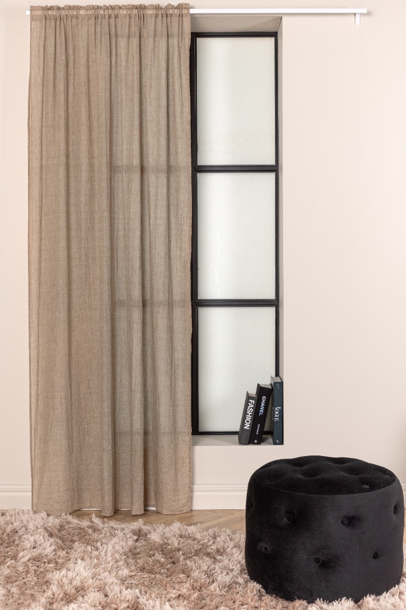 Linnegardin-look 2-Pack Rosendimma Brun - Image 2