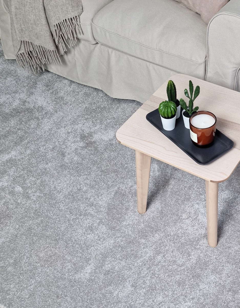 Clario Silver Tvättbar Ryamatta - Image 3