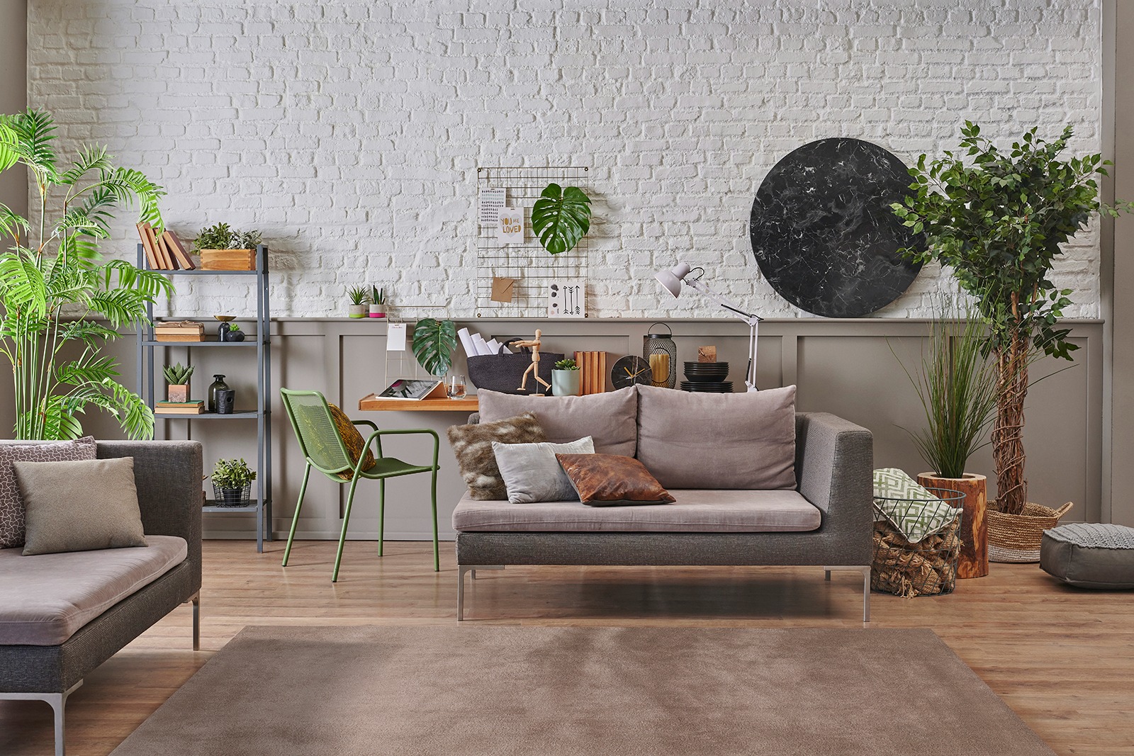 Clario Linne Tvättbar Ryamatta - Image 4