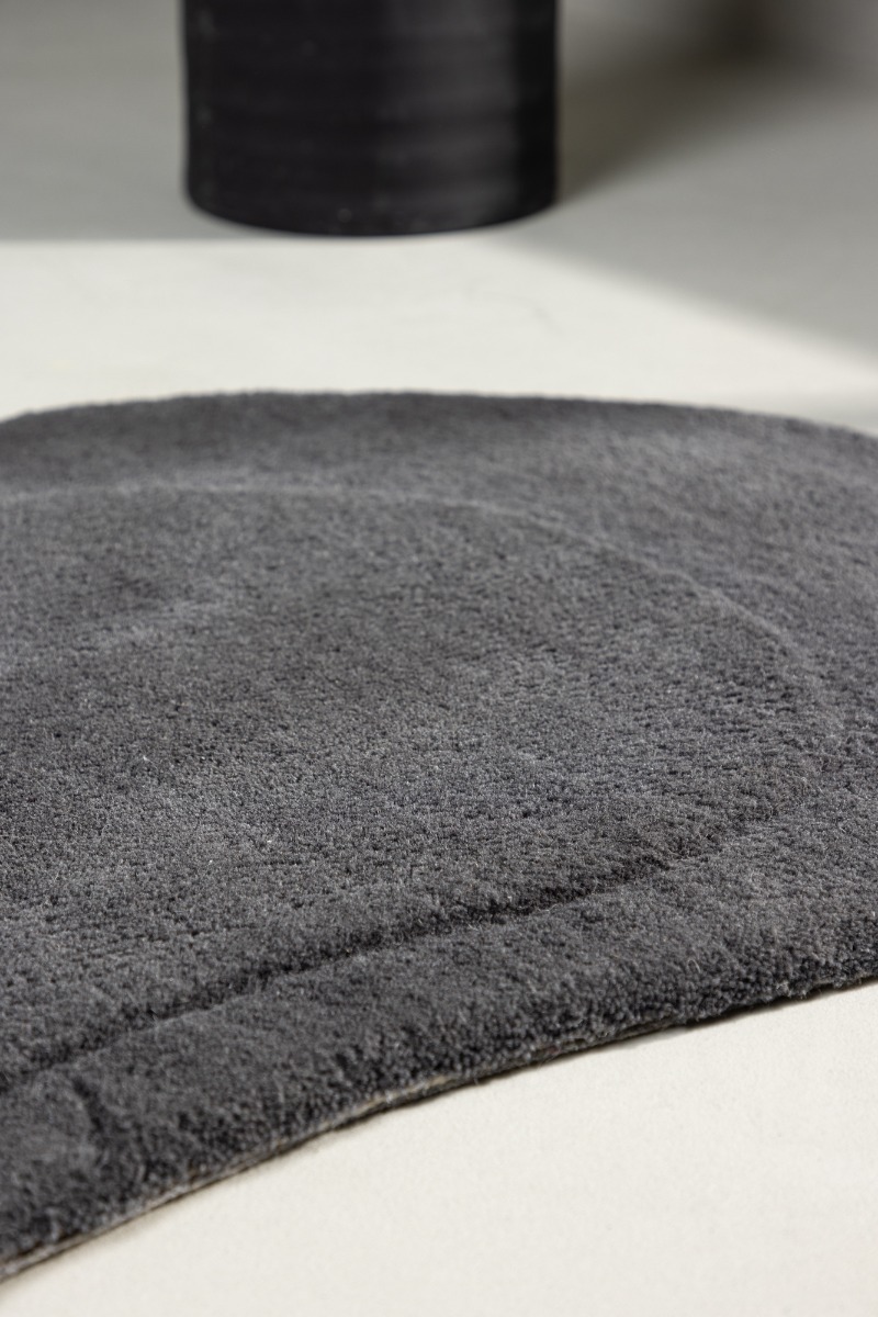 Calcolo Grå Oval Dörrmatta - Image 3