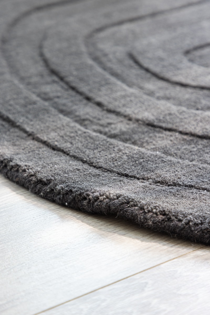 Ozzi Grå Halvmåne Dörrmatta - Image 3