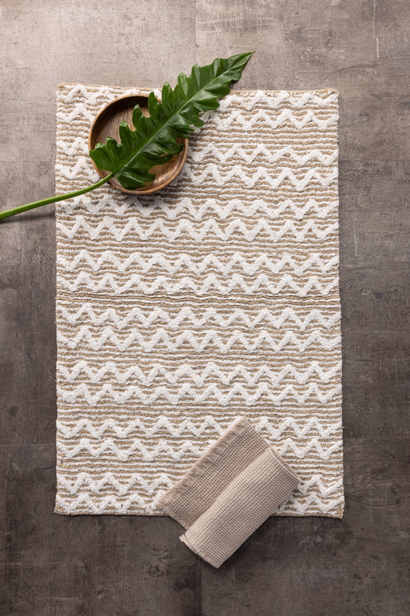 Sano Beige Badrumsmatta - Image 2