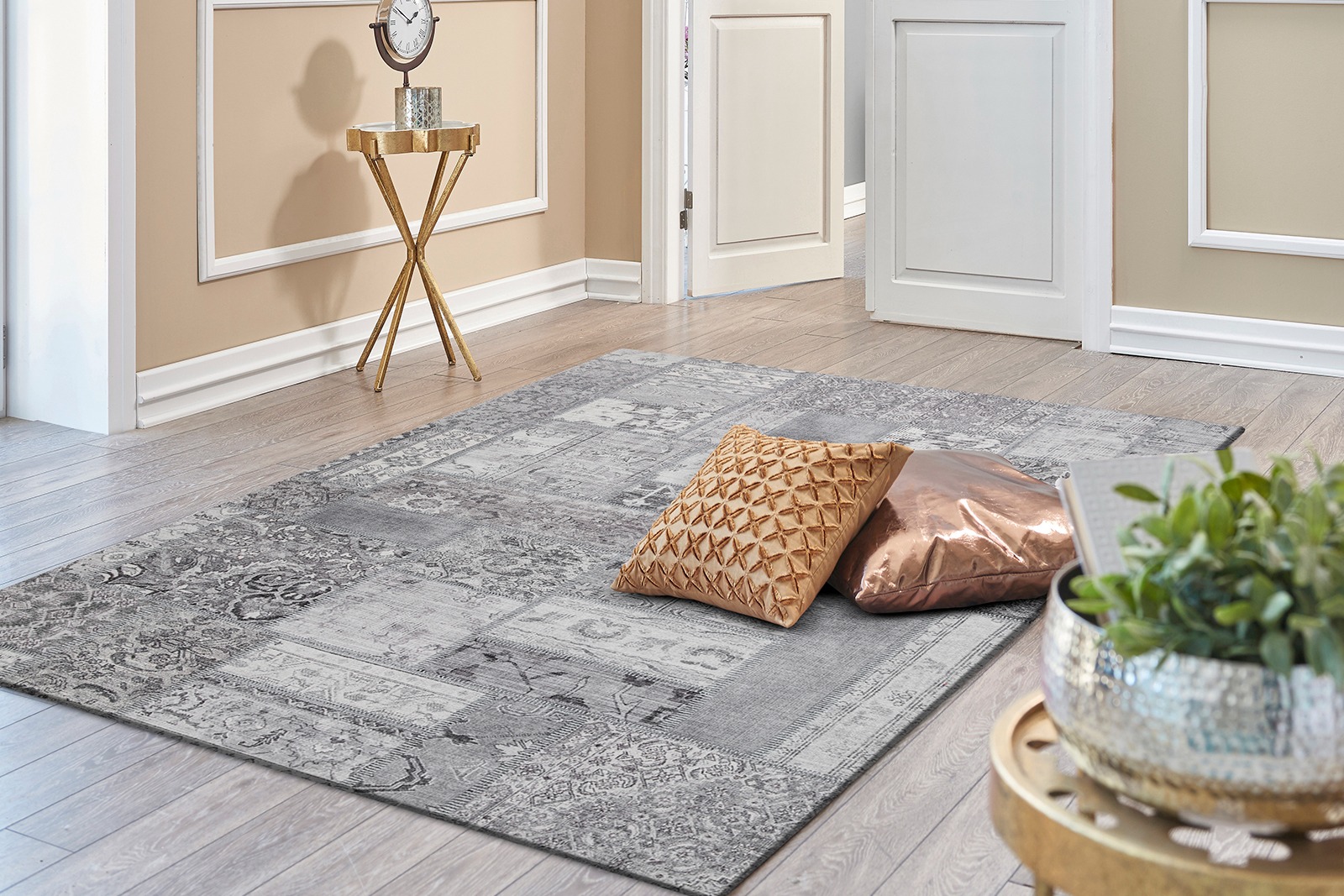 Patchworkmatta Markiss Silver - Image 2