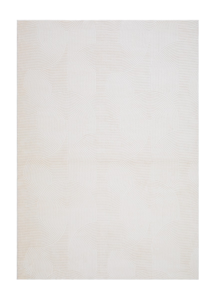 Naturfärgad tvättbar Wiltonmatta med mjuk kort lugg och subtilt mönster