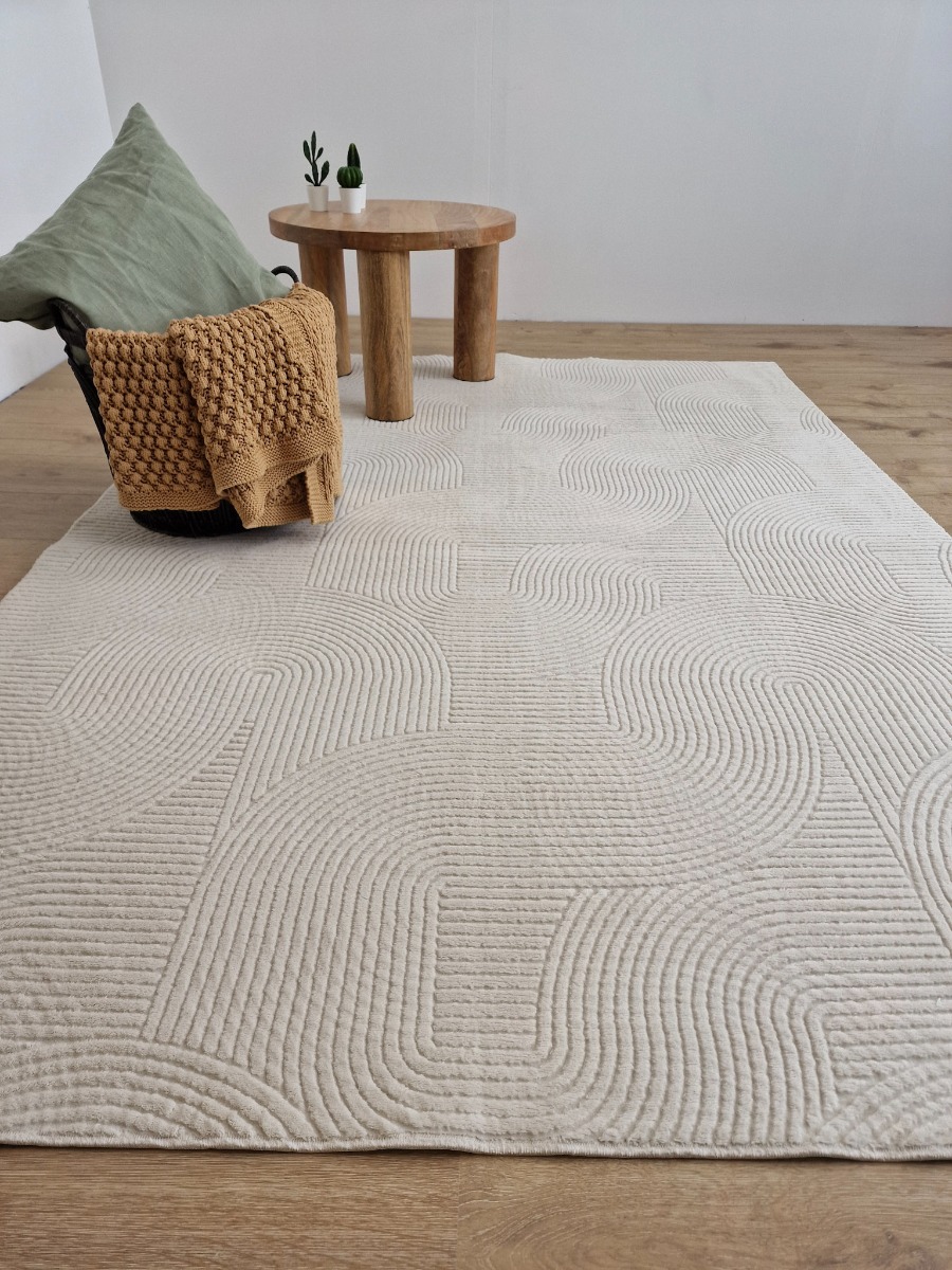 Galio Beat Natur Tvättbar Matta - Image 2