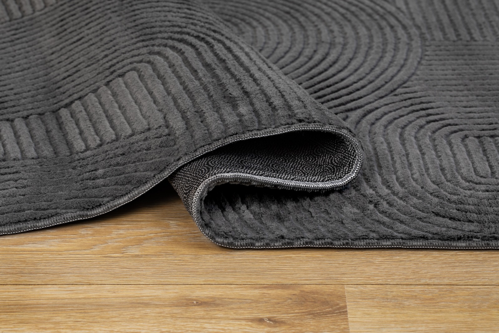 Galio Beat Grafit Tvättbar Matta - Image 4