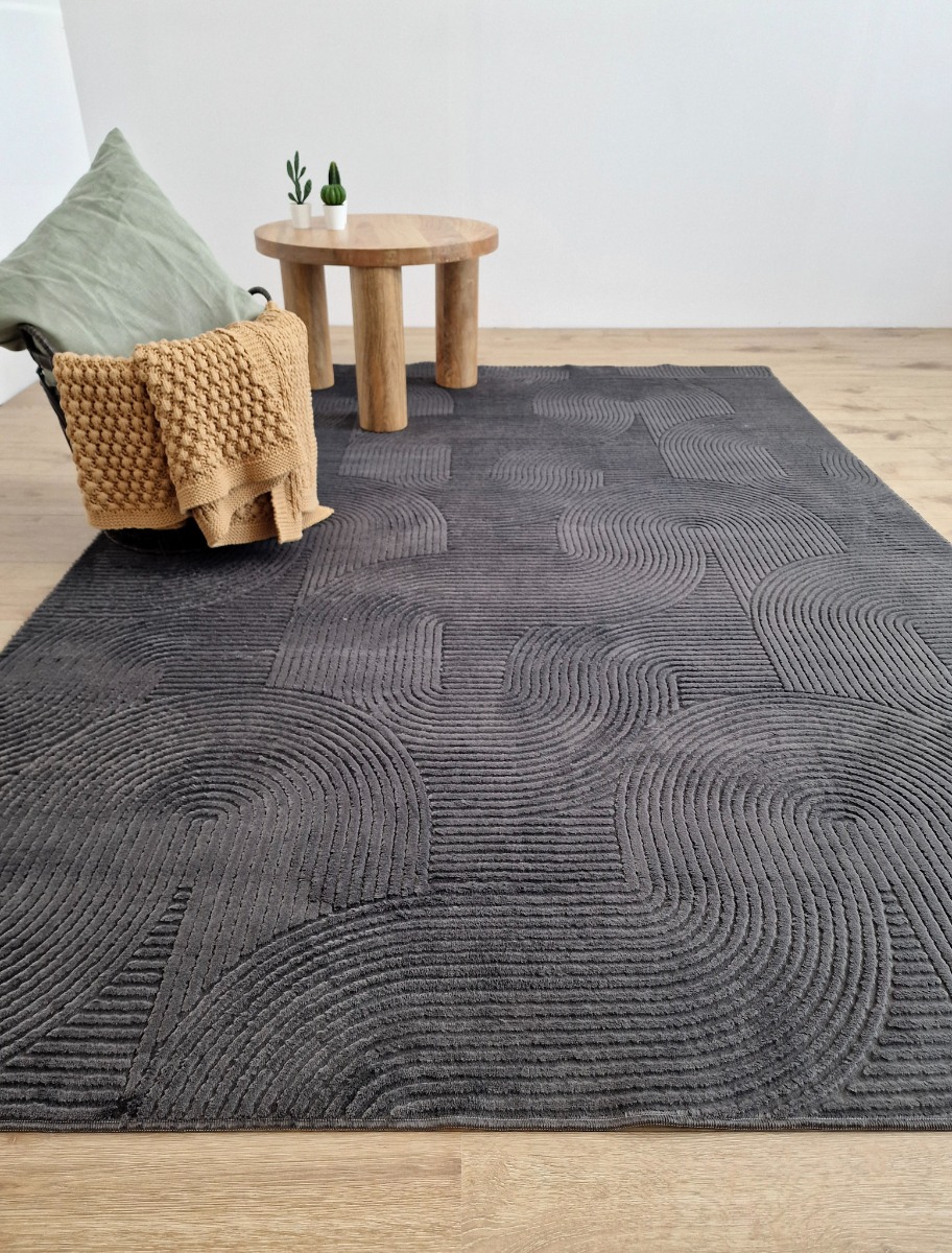 Galio Beat Grafit Tvättbar Matta - Image 2