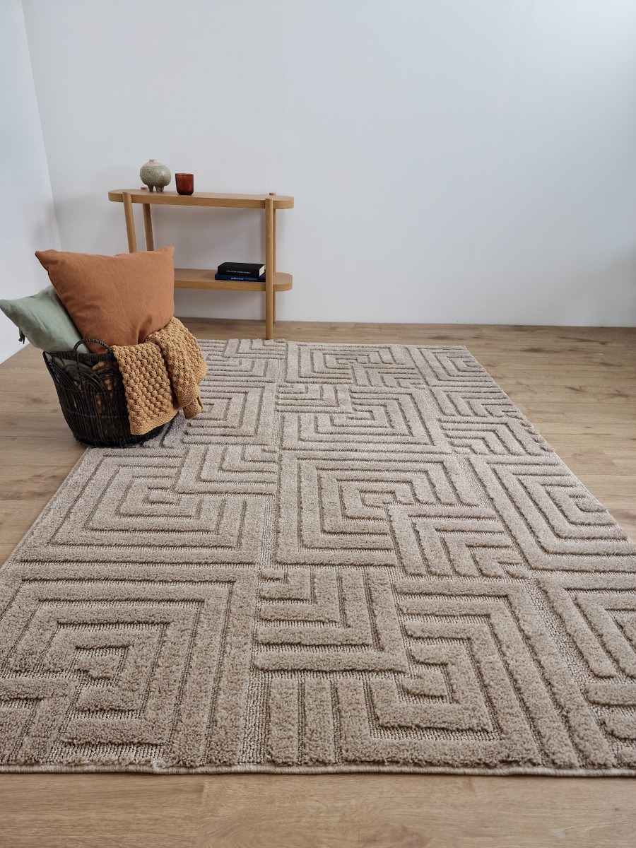 Forell Brush Linne Modern matta - Image 2