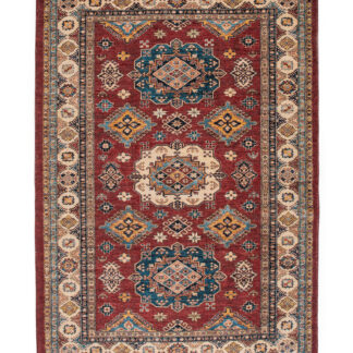 Delphina Multi chenillematta med färgglad flerfärgad design och mjuk polypropylen textur