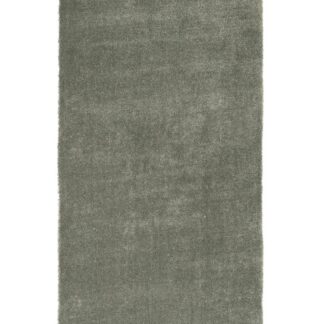 Grön mjuk gångmatta i microfiber med filtbaksida i ett modernt vardagsrum