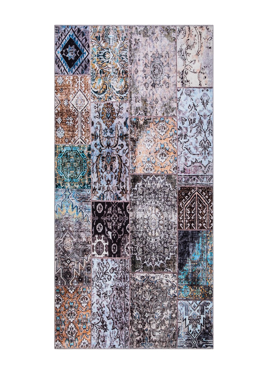 Syrah chenillematta i naturfe4rg med mjuk bomullsstruktur och sydda kanter