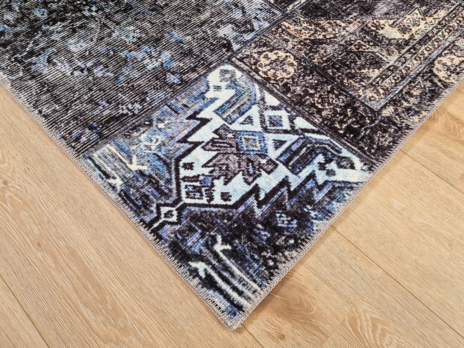 Syrah Ban Blå Chenillematta - Image 4