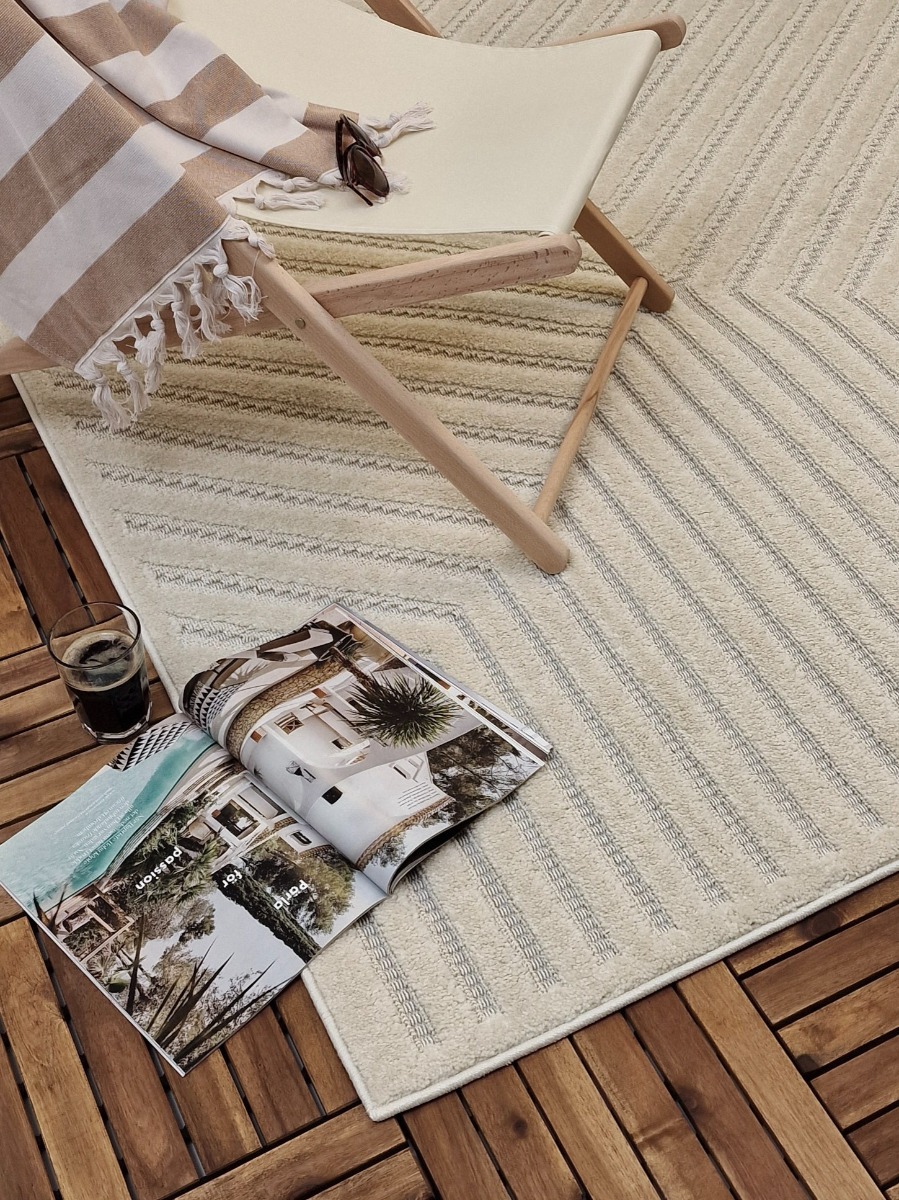 Yoko Granit Kräm Inom- och Utomhusmatta - Image 2