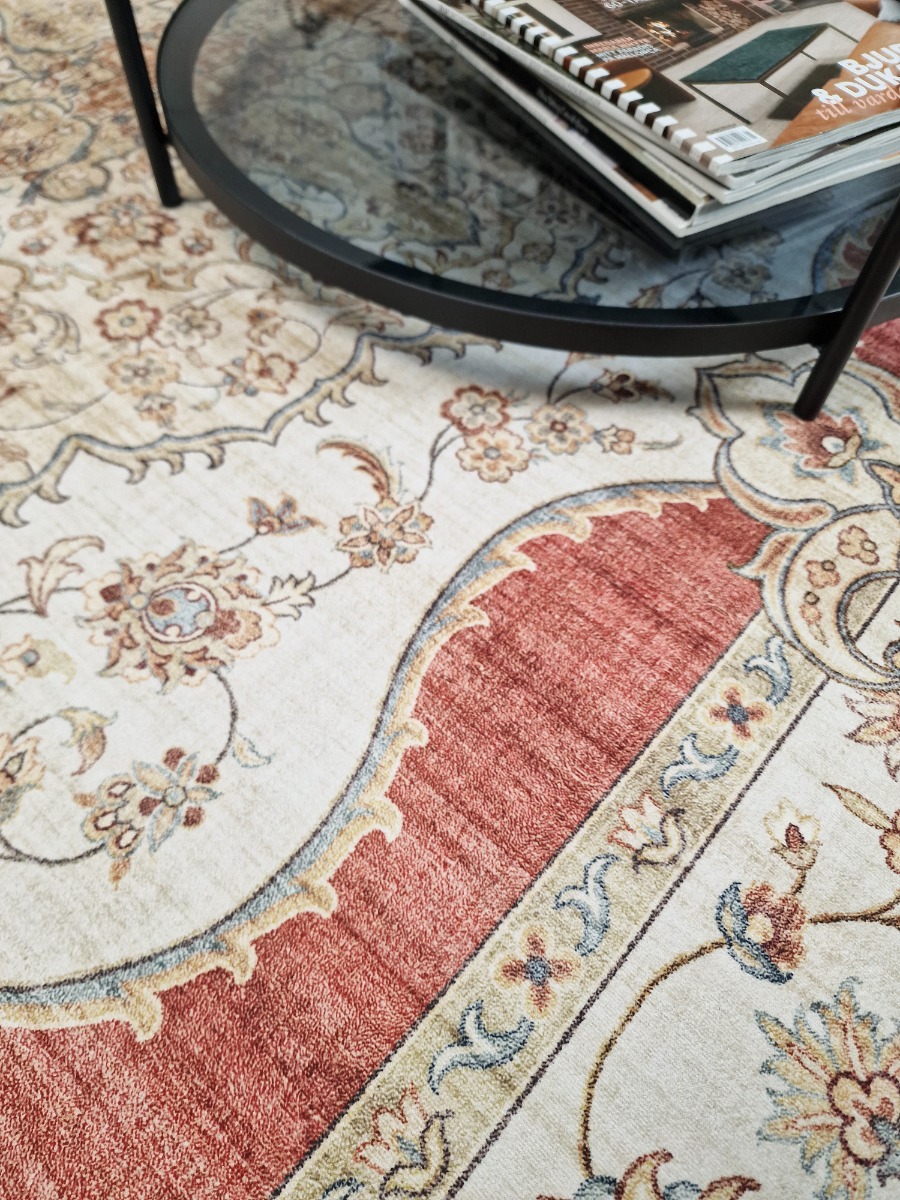 Tvättbar Matta Mirande Thalvara Röd - Image 2