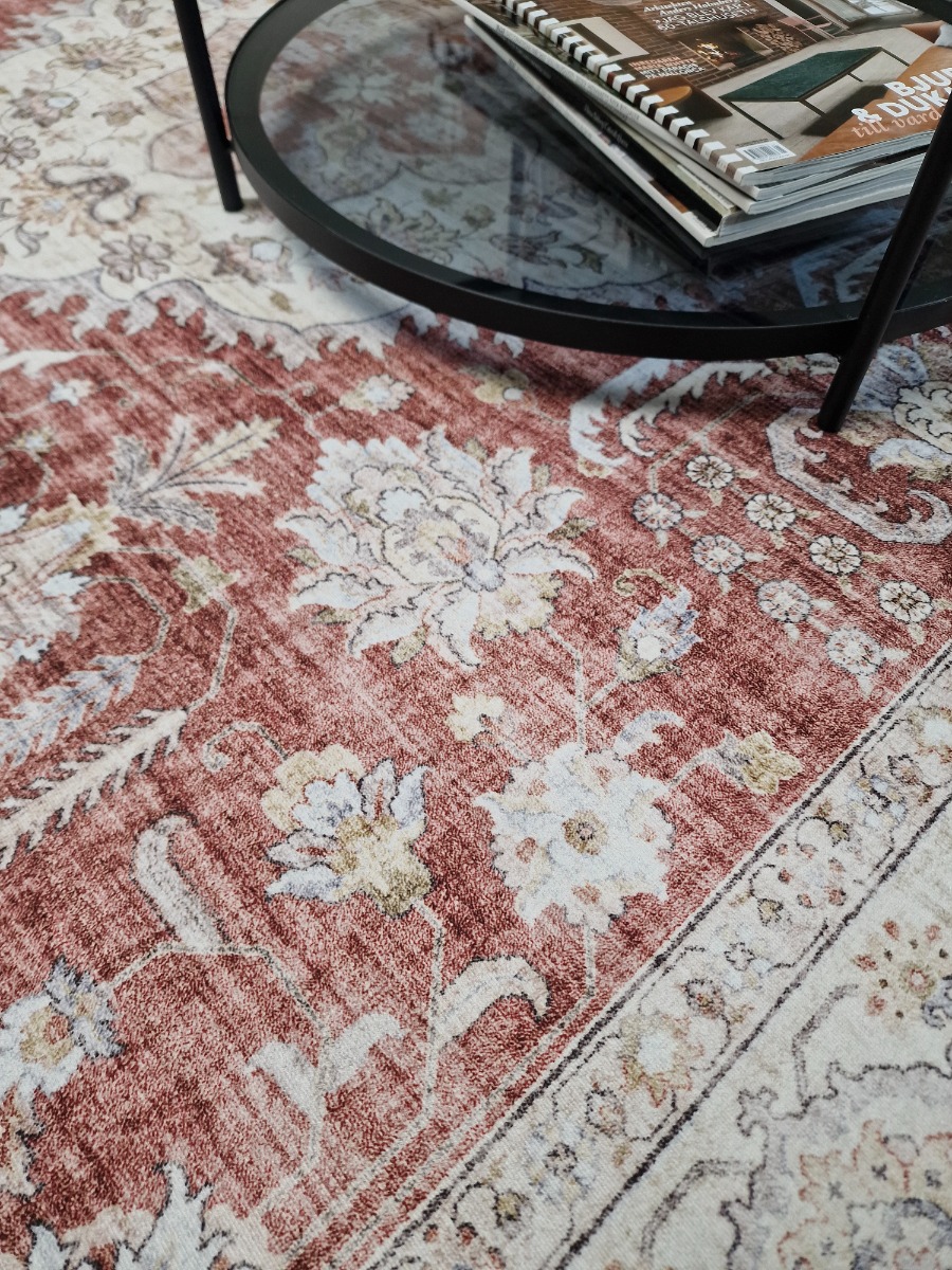 Tvättbar Matta Mirande Elvaron Röd - Image 4