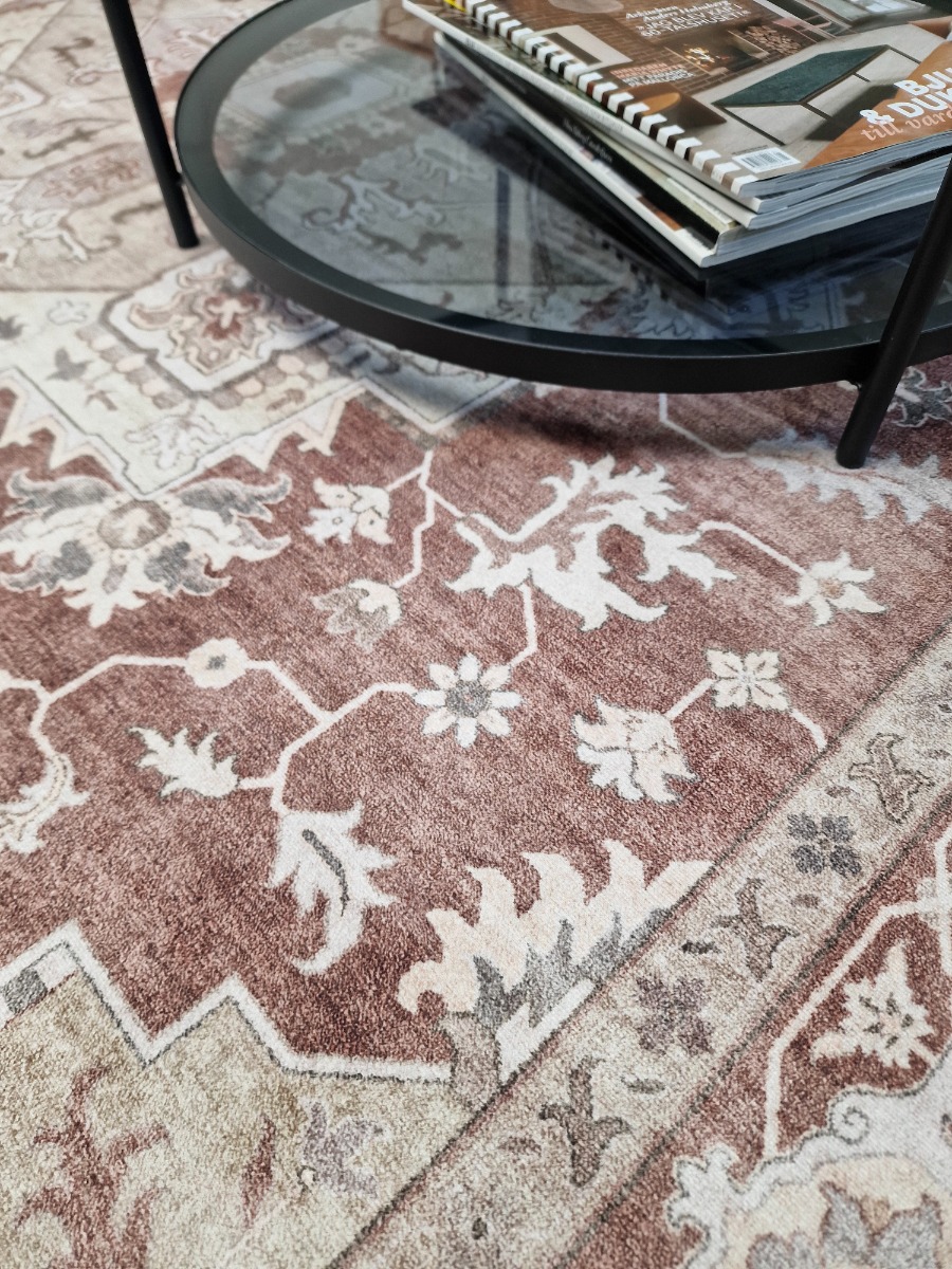 Gångmatta Mirande Elarien Taupe - Image 2