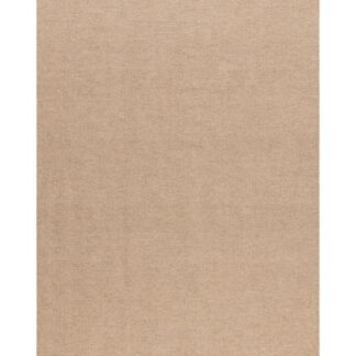 Handvävd linnefärgad ullmatta Lana med mjuk textur och naturligt uttryck