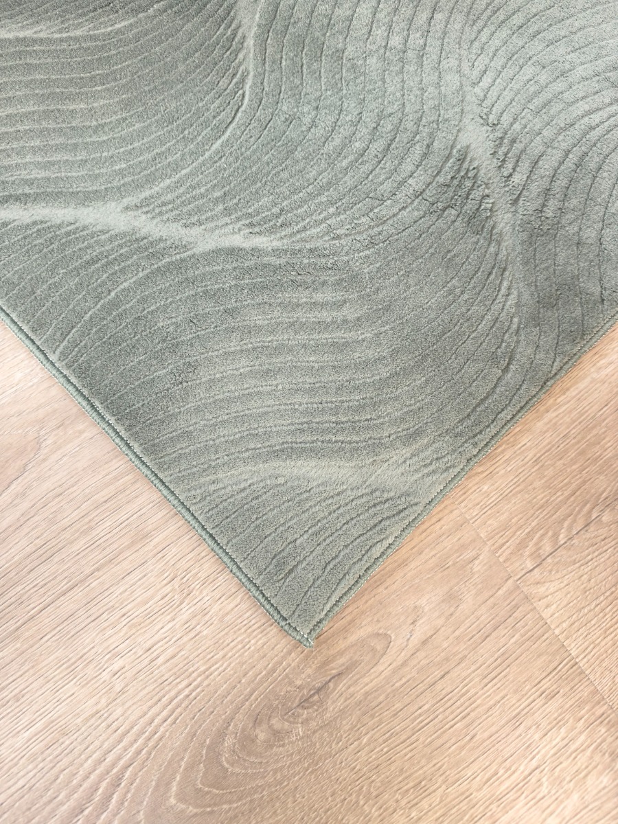 Galio Fern Grön Tvättbar Matta - Image 4