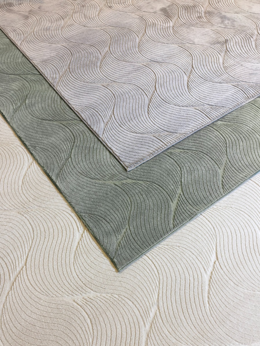 Galio Fern Grön Tvättbar Matta - Image 5