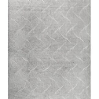 Grå Galio tvättbar Wiltonmatta med mjuk kort lugg och diskret mönster i modernt vardagsrum