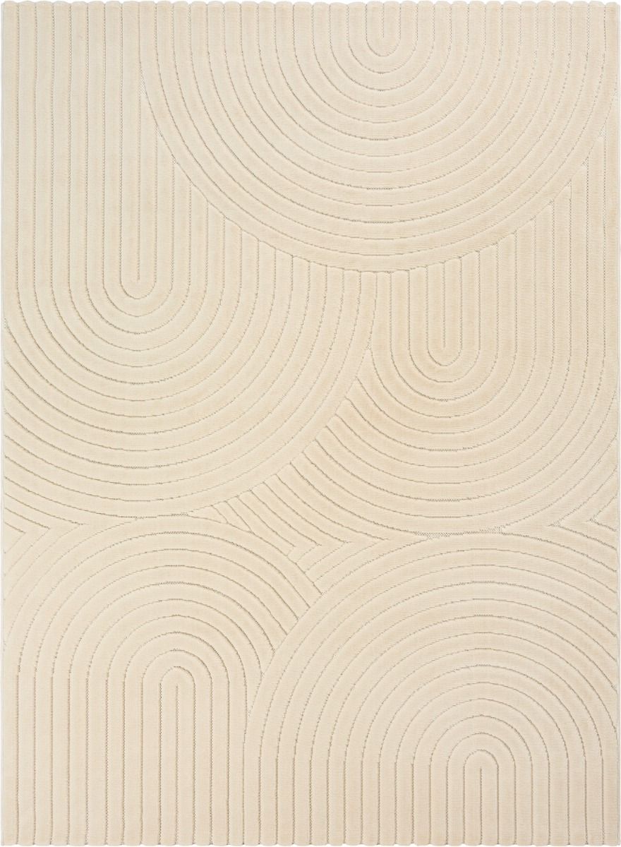 Leal Canyon Natur inomhus- och utomhusmatta med mjukt rytmiskt naturligt mönster