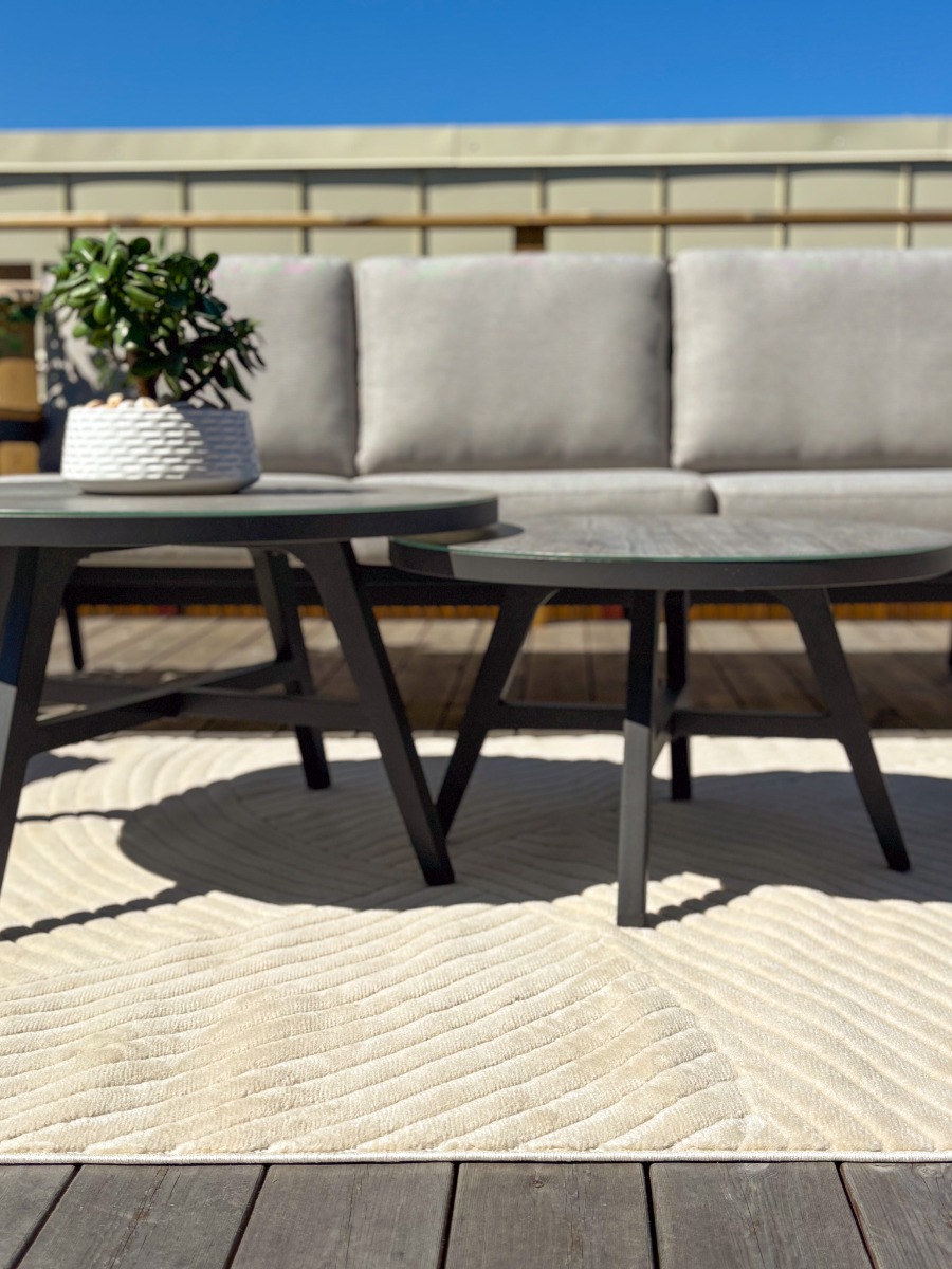 Leal Brush Natur Inom- och Utomhusmatta - Image 4