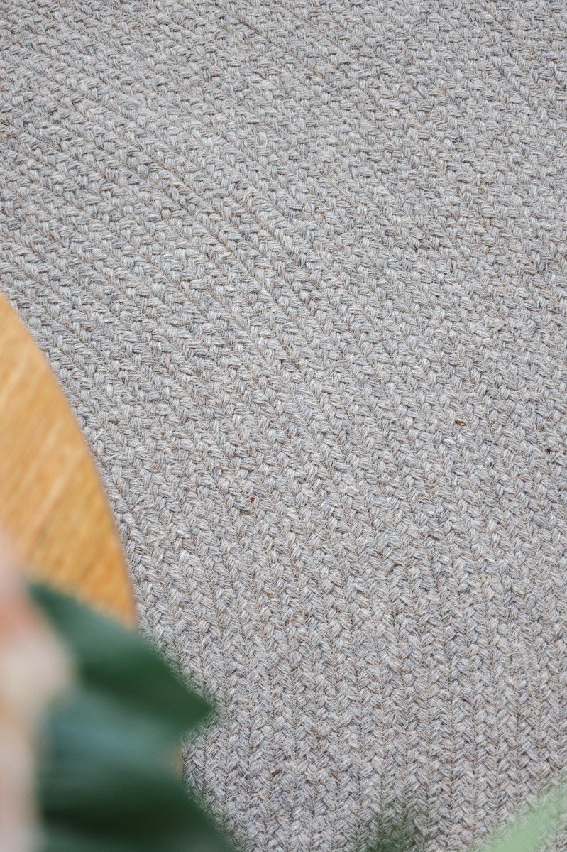 Saul Grå Rund Matta - Image 3