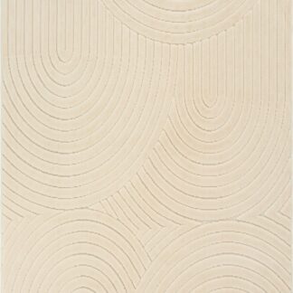 Naturfärgad Leal Canyon gångmatta i 100% polypropen med mjukt rytmiskt mönster på golv