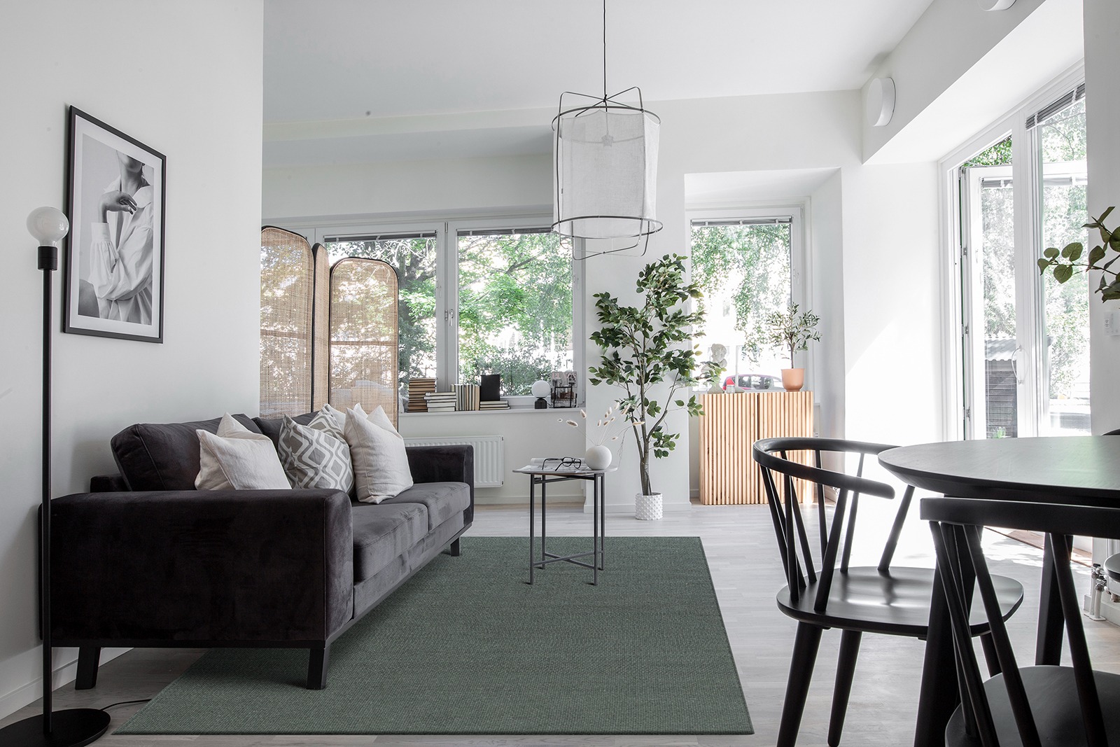 Arbo Smaragdgrön Ullmatta - Image 4