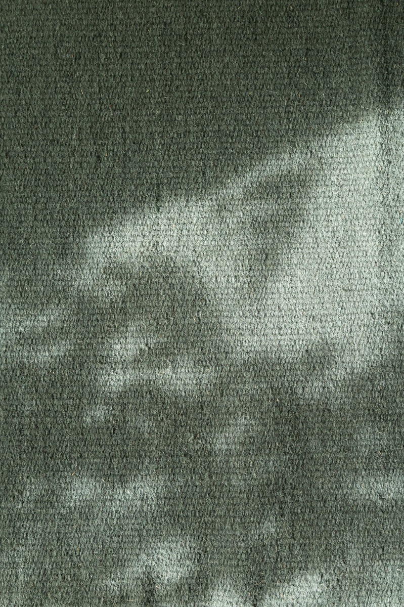 Arbo Smaragdgrön Kvadratisk Ullmatta - Image 4