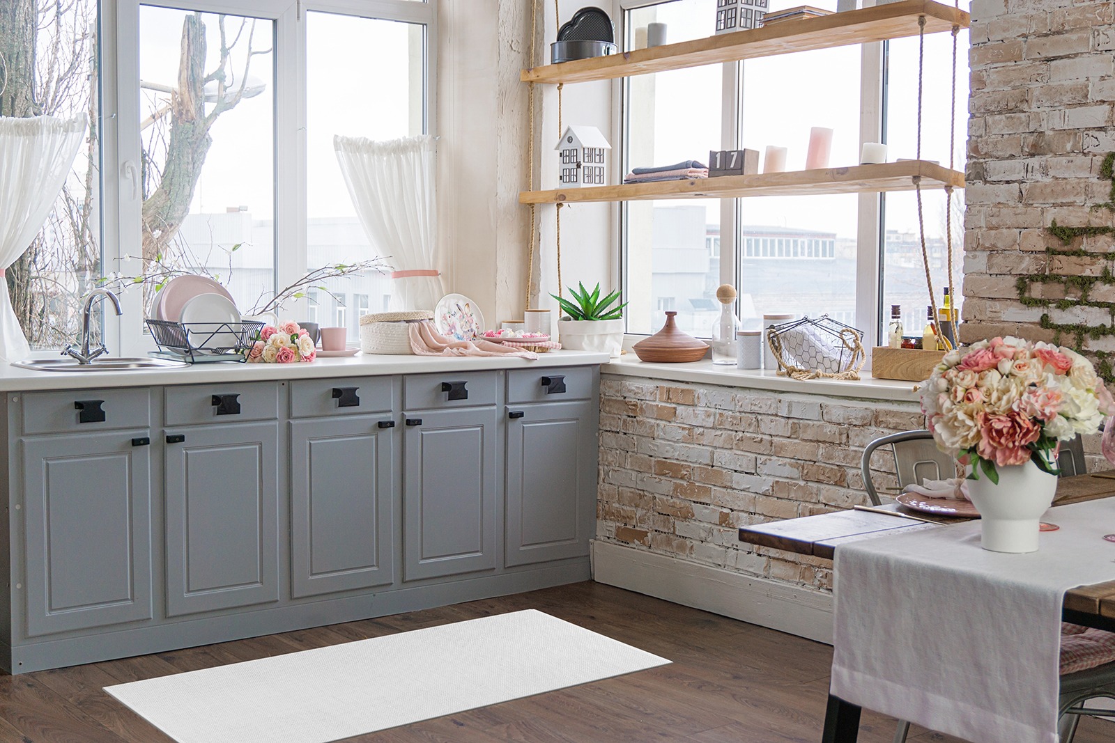 Gångmatta Mimmi Lai Vit - Image 3