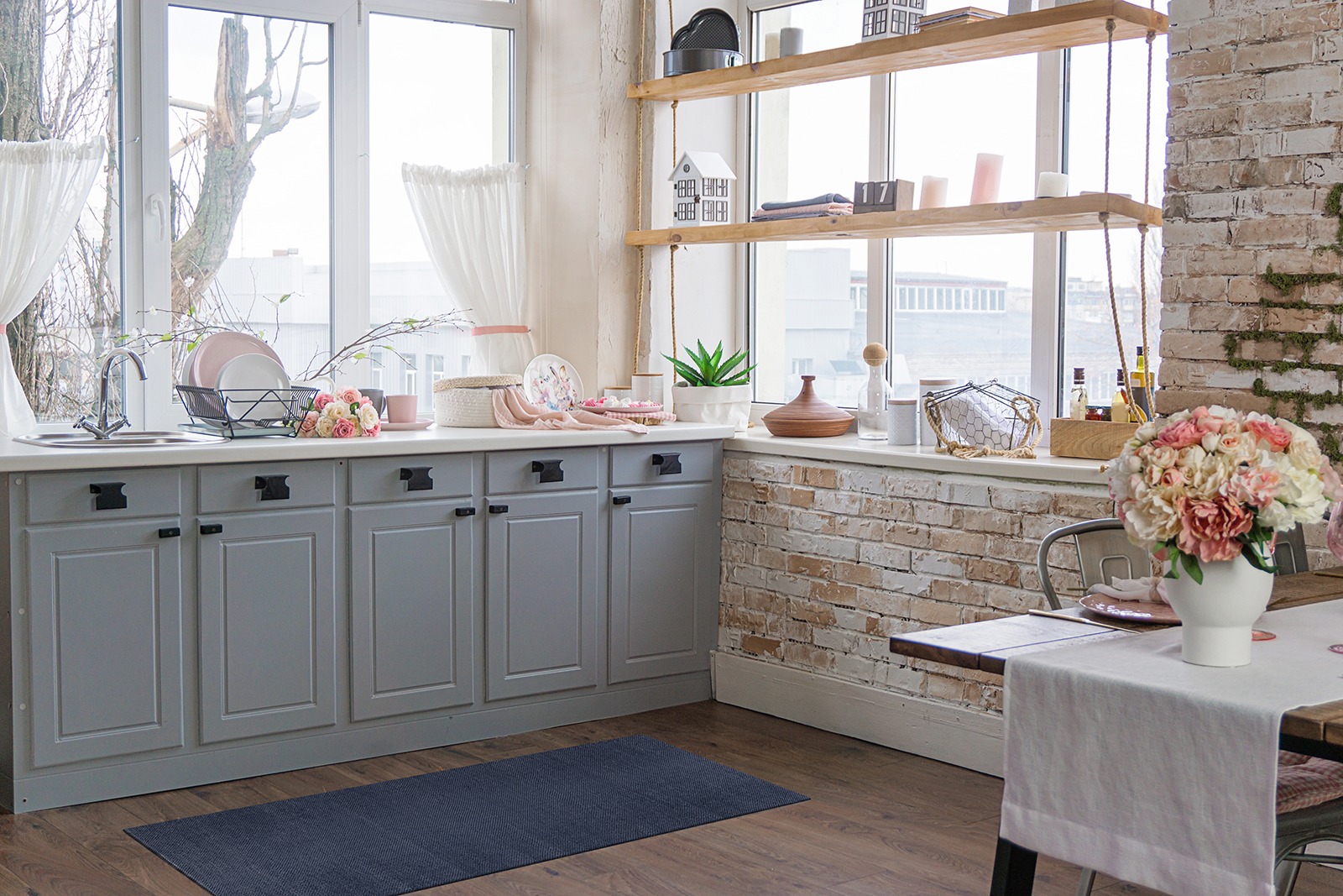 Gångmatta Mimmi Lai Blå - Image 3