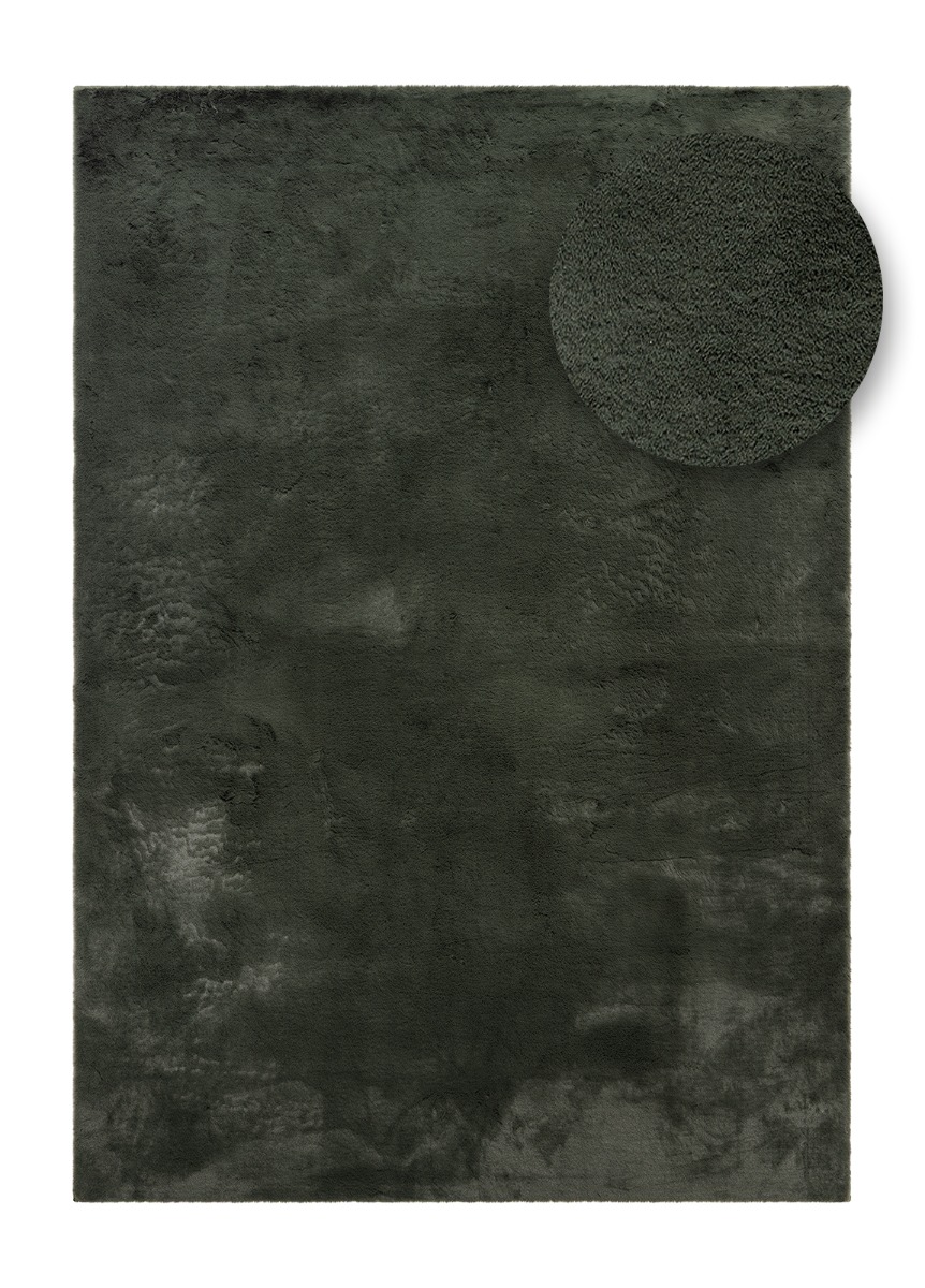 Mjuk Päls-look Matta Eiderelle Grön - Image 6