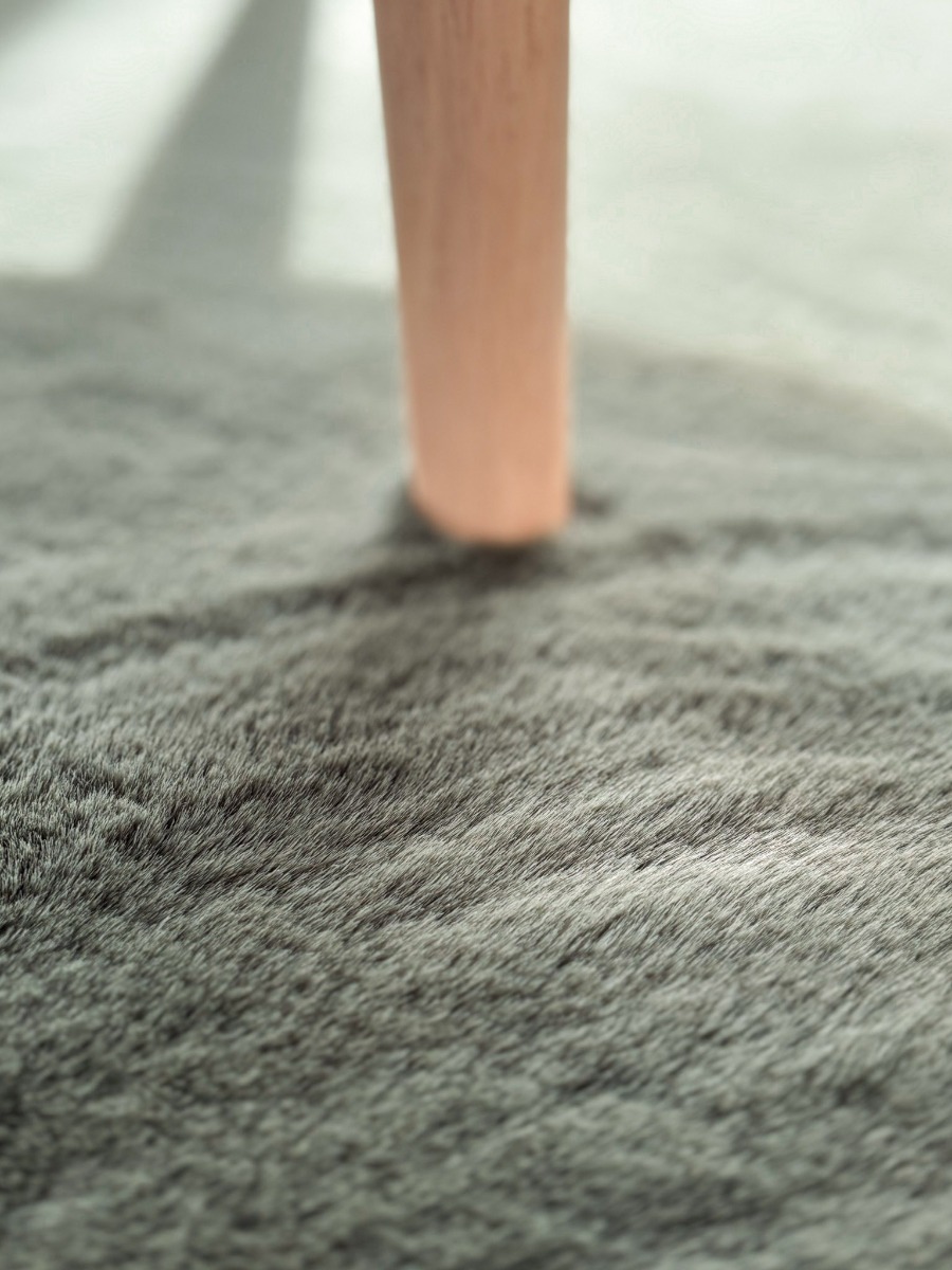 Mjuk Päls-look Matta Eiderelle Grön - Image 5