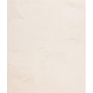 Naturfärgad mjuk ryamatta med len lugg och antihalkbaksida i modernt vardagsrum