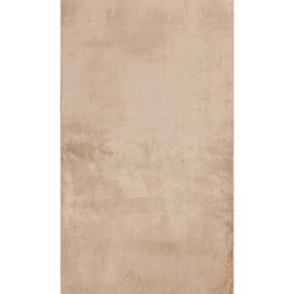 Närbild på mjuk och tät mörklinne ryamatta med halkfri undersida i hemtrevligt rum