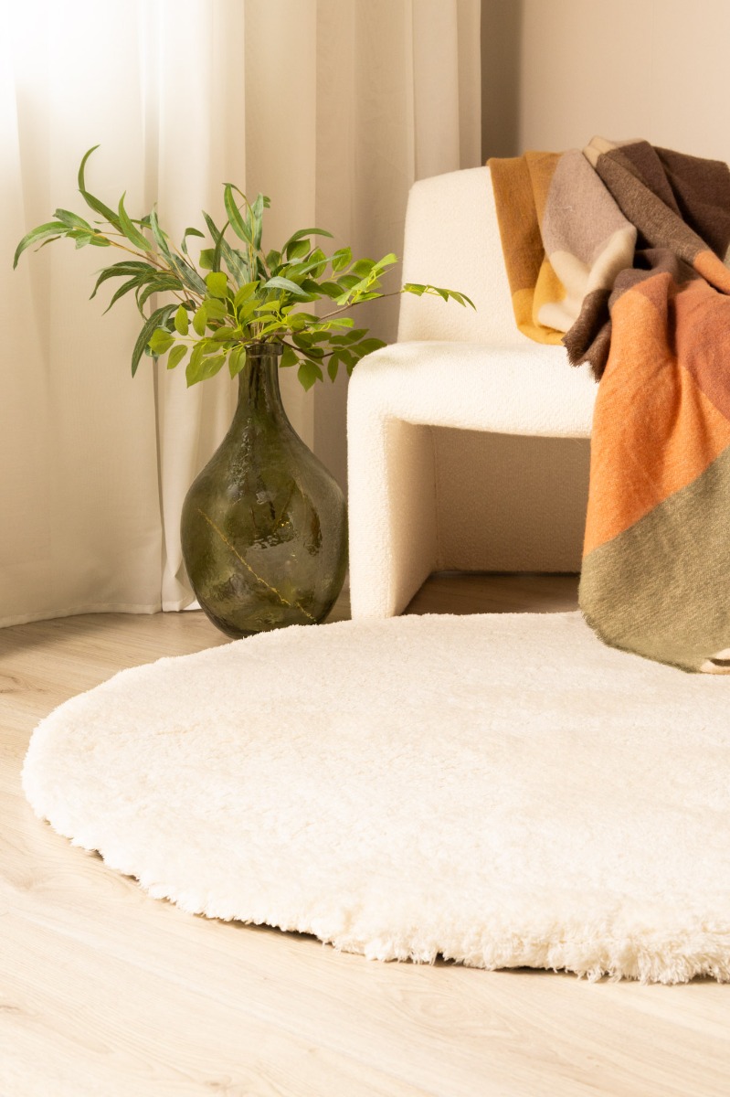 Lucid Creme Rund matta - Image 4