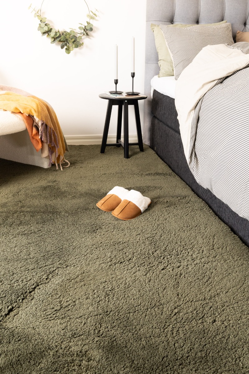 Lucid Smaragdgrön Mjuk Ryamatta - Image 3