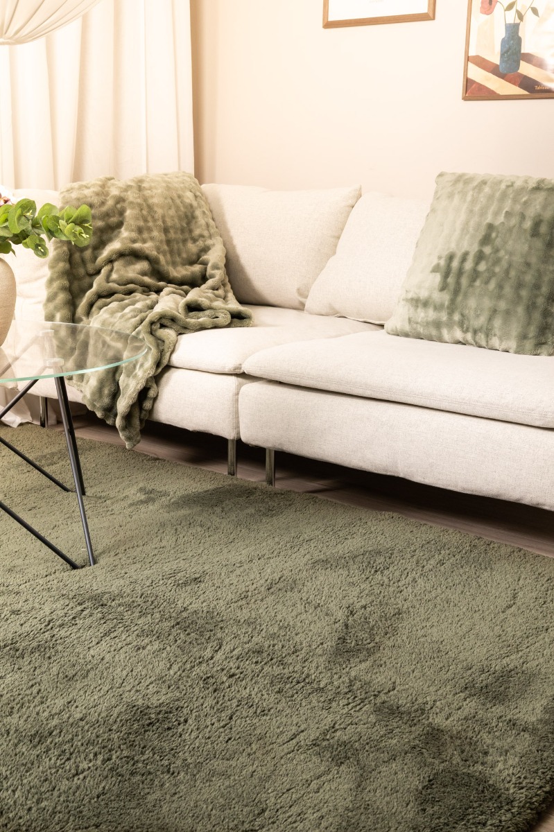 Lucid Smaragdgrön Mjuk Ryamatta - Image 2