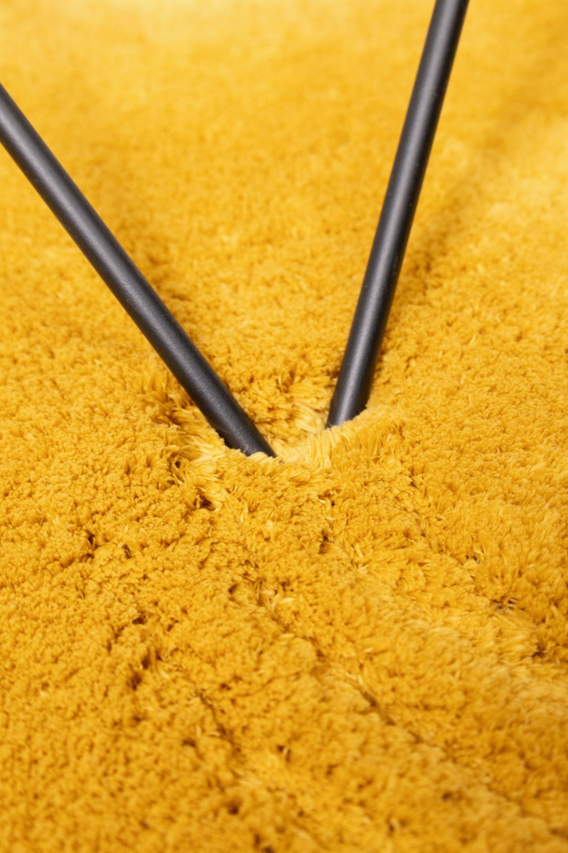 Lucid Ockragul Rund matta - Image 5