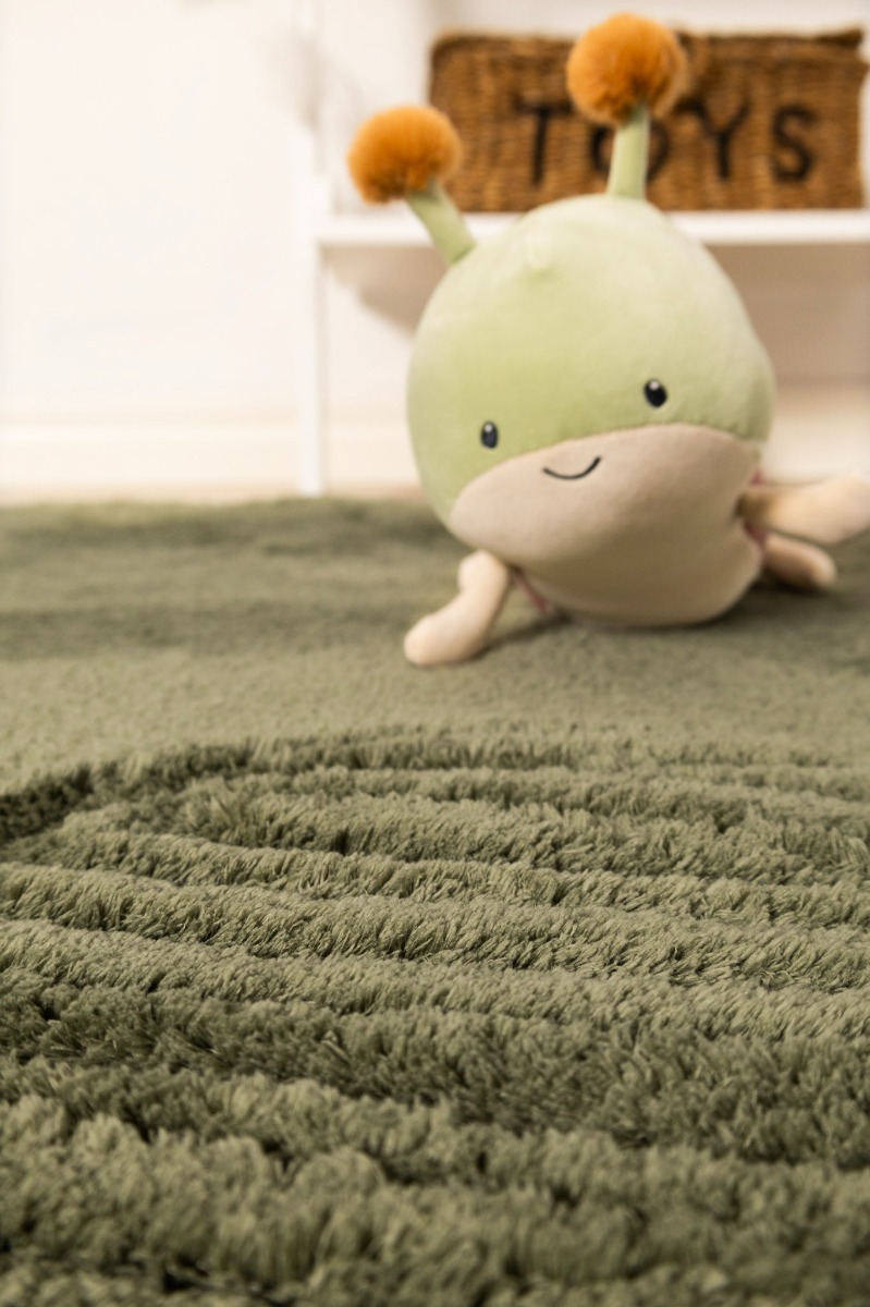 Lucid Grön Rund matta - Image 3