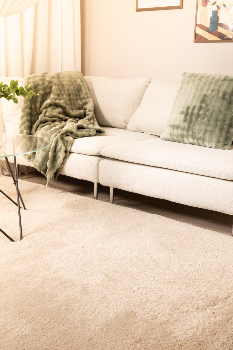 Lucid Greige Mjuk Ryamatta - Image 2