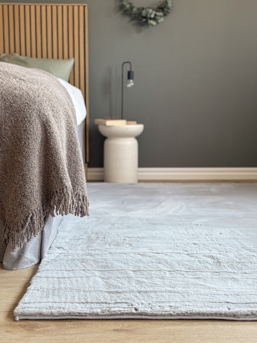 Mjuk Päls-look Matta Eiderelle Grå - Image 3