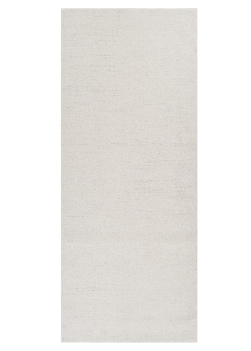 Belin Offwhite Wiltonmatta med hög- och lågskuren lugg i elegant offwhite nyans