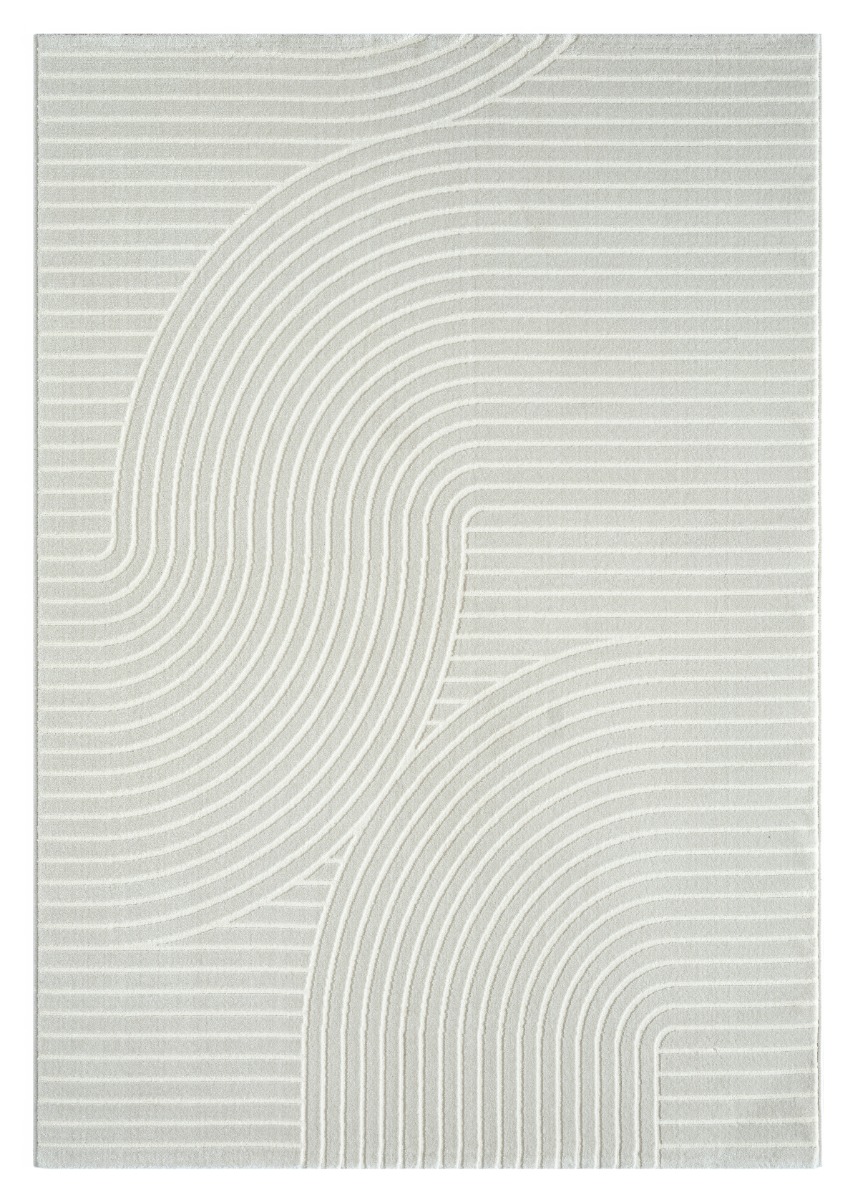 Offwhite Wiltonmatta Bella Spin i rumsmiljö med mjuk textur och elegant design