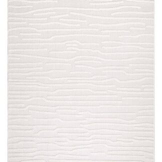 Krämvit polypropylenmatta med mönster för inomhus och utomhusbruk