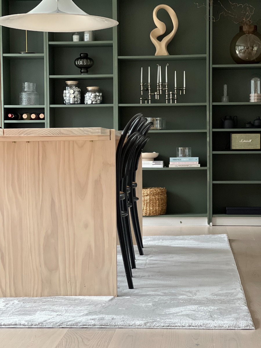 Tvättbar Mjuk Ryamatta Cloudy Silver - Image 3